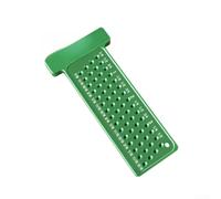 Sumsoctober Règle carrée en T pour le travail du bois - Jauge de marquage en aluminium - Double échelle - Guide de bord métrique - Outil de mesure de charpentier (vert)