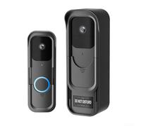 Sumsoctober Support d'angle pour sonnette vidéo Blink - Kit de cale réglable sans perçage - Support antivol pour caméra de sécurité - Plaque murale - Accessoire d'extérieur - Noir