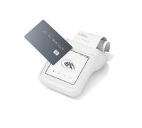 SumUp Solo - Borne POS Wi-Fi + 4G - Modes de paiement Sans Contact/EMV/Mobile Wallet - Batterie intégrée - 175x175x100mm - 880g - Blanc