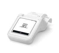 SumUp Solo lecteur de cartes à puce Batterie Wi-Fi + 4G Blanc