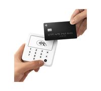 SumUp Solo - Terminal de Paiement POS Wi-Fi + 3G, Lecteur Cartes Bancaires Contact/Sans Contact/EMV, Batterie Intégrée, Compatible Apple Pay/Google Pay, Blanc