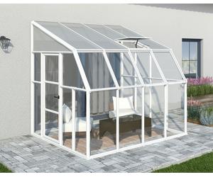 Sun Room Jardin d'hiver Palram - Canopia 2,58 x 2,6 m blanc