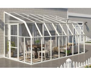 Sun Room Orangerie d'hiver Palram - Canopia 2,58 x 4,46 m blanc