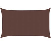 Sun Shade Segeldach Garten Patio Markise 98% UV Block écran solaire extérieur - carré 3M avec 4 crochets