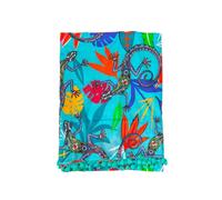SUN & SURF Paréo en tissu éponge imprimé écaille tendance 90 x 170 cm Double texture Serviette de plage Soleil et piscine