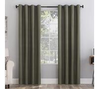 Sun Zero Columbia Lot de 2 Rideaux Thermiques occultants à œillets 127 x 274 cm Vert Olive