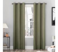 Sun Zero Cyrus Lot de 2 Panneaux de Rideaux Thermiques à œillets 101,6 x 213,4 cm Vert Olive