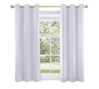 Sun Zero Riley Rideau occultant à œillets pour Chambre d'enfant, 101,6 x 160 cm, Blanc