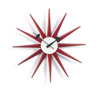 Sunburst Clock Horloge murale - ROUGE Vitra OFFRE SPECIALE - 4055737006098