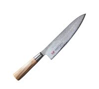 Suncraft couteau de cuisine de chef octogonal torsadé senzo 200 mm TO05