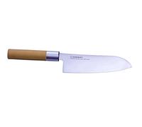 Suncraft Couteau de cuisine japonais Santoku Senzo 167mm WA04