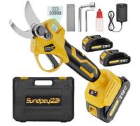 SundpeyPRO 21V Sécateur éLectrique Sans Fil, Max 30mm Sécateur à Batterie