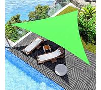 Sune Voile triangulaire imperméable et anti-UV avec kit de fixation pour jardin, terrasse, balcon, 9,5 x 9,5 m