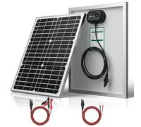 SUNER Power Maintainer Pro Chargeur de Batterie Solaire 12 V 20 W, contrôleur de Charge Ultra MPPT intégré, kit de Charge étanche de 20 W pour Batterie AGM 12 V, Cycle Profond, Plomb-Acide, Batterie