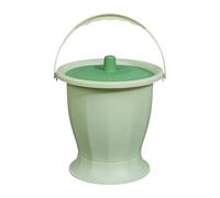 Sunerzenor Pot, Urinoir, Bouteille, Crachoir, Seau avec Couvercle, Bassin de Lit, Urinoir de Nuit pour Femme, Homme, Enfant, Chambre à Coucher, Vert sans anneau