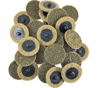 Sungold Abrasives 74904 Disque à changement rapide de type R non tissé grossier, 5,1 cm, marron (25/boîte)