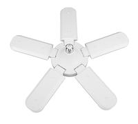 SUNGOOYUE Ampoule LED de Garage 100W, 5 Panneaux Réglables 8000lm E26 E27 | Lumière du Jour 6 500 K, Couverture à 360°, Matériau ABS, pour Garage, Sous-sol, atelier.