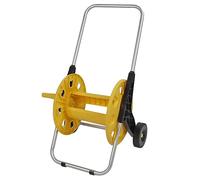 SUNGOOYUE Chariot pour Dévidoir de Tuyau, Facile à Ranger | Enrouleur de tuyau en aluminium antidérapant pour pelouse, facile à ranger, conception OD 17mm, tuyau d\'eau, ABS,