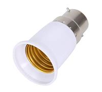 SUNGOOYUE Convertisseur de Lampe B22 à E27, Adaptateur de Douille de Support de Lampe plaqué Fer avec Plastique Technique, Ajustement Résistant à la Corrosion, Installation Facile pour les Luminaires