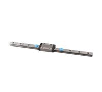 SUNGOOYUE Guide de Rail Coulissant Linéaire Miniature, Rail de Mouvement Linéaire en Métal avec Bloc Coulissant, 250 Mm, 300 Mm, 400, 500, 550, Montage pré-percé à Faible Friction pour (250mm)
