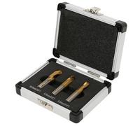 SUNGOOYUE Jeu de Forets à Souder par Points HSS CO, Coupe-soudure plaqué Cobalt, 3 Tailles 1 4 Pouces 5 16 Pouces 3 8 pour la Séparation des Panneaux de Tôle, Réparation de Carrosserie Automobile