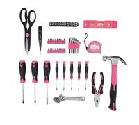 SUNGOOYUE Kit d'outils pour la Maison Ensemble d'outils à Main CR V 39 Pièces avec Poignée Antidérapante et étui Portable pour l'assemblage de Meubles, les Réparations et l'entretien Ménagers