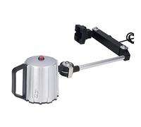 SUNGOOYUE Lampe de Travail à LED 12 W 24 V avec Bras Télescopique Pliable, Coque en Alliage d'aluminium IP67 étanche à l'huile pour Tour CNC, Fraisage, Perceuse, éclairage d'atelier