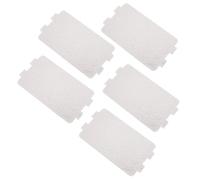 SUNGOOYUE Lot de 5 Plaques de Mica pour Four à -ondes, Remplacement du Couvercle de Guide d'ondes en Matériau Mica 4,6 X 2,5 Pouces, Réparation d'appareils Isolants Résistants à la Chaleur pour