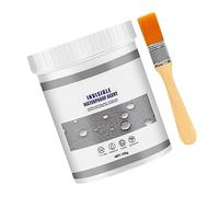 SUNGOOYUE Mastic, Adhésif de Revêtement de Peinture Isolant 300 G, Scellant Acrylique contre les Fuites pour Murs, Toits et Plafonds, Utilisation Intérieure et Extérieure, Imperméabilisation et (100g)