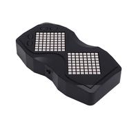 SUNGOOYUE Minuterie électronique en Forme de Sablier, Minuterie à Affichage LED avec Compte à Rebours Personnalisable de 1 à 60 Minutes et Fonction Magnétique, pour la Cuisine, Le (Black)