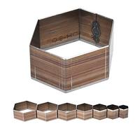 SUNGOOYUE Outil de Matrice de Cuir, Ensemble de Poinçons en Acier Rapide, 7 Tailles, Coupe Creuse de 20mm à 50mm pour Sangle de Ceinture, Portefeuille, Maroquinerie, Bricolage, Coupe à la Main