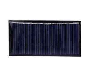 SUNGOOYUE Panneau Solaire Polycristallin 50MA 5V pour Mini Chargeur | Portable 12 G, Léger, Haute efficacité de Conversion, Idéal pour les Petits Appareils, les éclairages de Secours et le