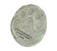 SUNGOOYUE Pierre Commémorative pour Animaux de Compagnie, Marqueur Funéraire de Jardin en Résine pour Chien et Chat, Pelouse et Arrière-Cour (Type C (spécification du Fournisseur : Couleur)