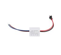 SUNGOOYUE Pilote LED 500mA 1x3W Alimentation à Courant Constant avec | Transformateur pour éclairage LED, Fonctionnement Silencieux, Petite Taille 2,7x2,1x1,9 Cm, Idéal pour les Perles de Lampe