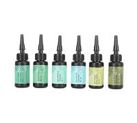 SUNGOOYUE Résine UV Colorée, Colle UV à Durcissement Rapide en Forme de | 10 Ml Chacun, Utilisation Directe sans Mélange, Feuille D'aluminium Scellée, Durcit Sous N'importe Quelle Lampe UV, pour