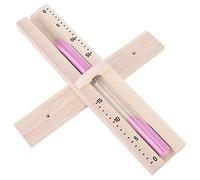 SUNGOOYUE Sablier de Sauna en Bois, Minuterie Murale en Verre, Horloge de Sable de 15 Minutes avec Marqueurs de 5 et 10 Minutes, Cadre en Bois Rotatif pour les Utilisateurs de Sauna, de Spa à Domicile