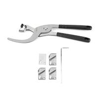 SUNGOOYUE Sécateur D'élagage, 4 Tailles de Lames Interchangeables | branches portatif, construction en acier inoxydable, poignée ergonomique, outil d\'écorcement et de greffage en anneaux,