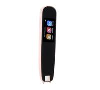 SUNGOOYUE Stylo Lecteur de Numérisation, Stylo de Lecture Numérique en Plastique avec Traduction Vocale, Chargement de Type C, Point d'accès WiFi, Commande Tactile par Bouton pour étudiants, (Pink)