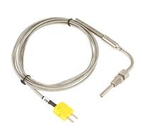 SUNGOOYUE Thermocouple EGT Sonde de Température des Gaz d'échappement de Type K en Acier Inoxydable 1 8 NPT 32 à 2282 Fahrenheit Pointe Exposée à Réponse Rapide pour Contrôleurs de Température