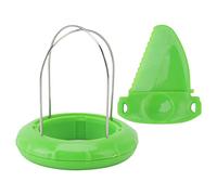 Sunicon Éplucheur de Kiwi, Portable en Acier Inoxydable Vert Kiwi Mangue éplucheur -Fruits Multifonctionnel éplucheur de Fruits Outil de carottage