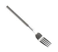 Sunicon Fourchette TéLescopique, 22 à 64 Cm Fourchette Extensible En Acier Inoxydable RéGlable Fourchettes De Table Fourchette à Dessert à Fruits à Long Manche Pour Barbecue DîNer Dessert Aux Fruits