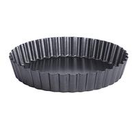 Sunicon - moule à gâteau rond antiadhésif en acier au carbone, pour tarte, Pizza, moule à gâteau à fond amovible (9 inch TG11#C)