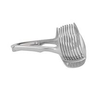 Sunicon Outil de tranche de citron, pince et écologique en alliage d'aluminium, tranche de citron pour tomate, oignon et citron