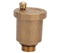 Sunicon Vanne de purge d'air, Purgeur automatique chauffage, Purge d'air en laiton G1/2" avec filetage mâle, Vanne Automatique En Laiton pour Chaudière