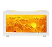 Sunlight Mountain Diffuseur d'arômes avec lumières LED - Humidificateur silencieux pour huiles essentielles, décoration de chambre à coucher, 15 cm