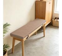 SUNLIMEI Coussin pour Banc Intérieur Doux Antidérapant 60x70cm Kaki | Coussins Piqués Rectangulaires Lavable Déhoussable Antidérapant Pour Patio Chaise Balançoire Banc Intérieur