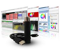 Sunlite SUSHI-Z1 Interface USB-DMX - Logiciels et matériels DMX