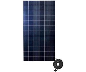 SunneSolar Kit panneau solaire Monocristalino Plug&Play 410 W + Micro Inverseur phase + 3 m Câblage prêt à être installé sur votre terrasse ou balcon