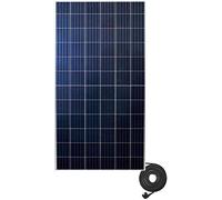 SunneSolar Kit panneau solaire monocristallin Plug&Play 510 W + Micro onduleur Enphase + 3 m Câblage prêt à être installé sur votre terrasse ou balcon