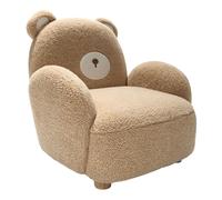 Sunny Fauteuil Enfant Ours, Marron | Chaise Design Animal| Pour la Chambre ou la Salle de Jeux - 57 x 57,5 x 57 cm - à partir de 3 ans - max. 100 kg